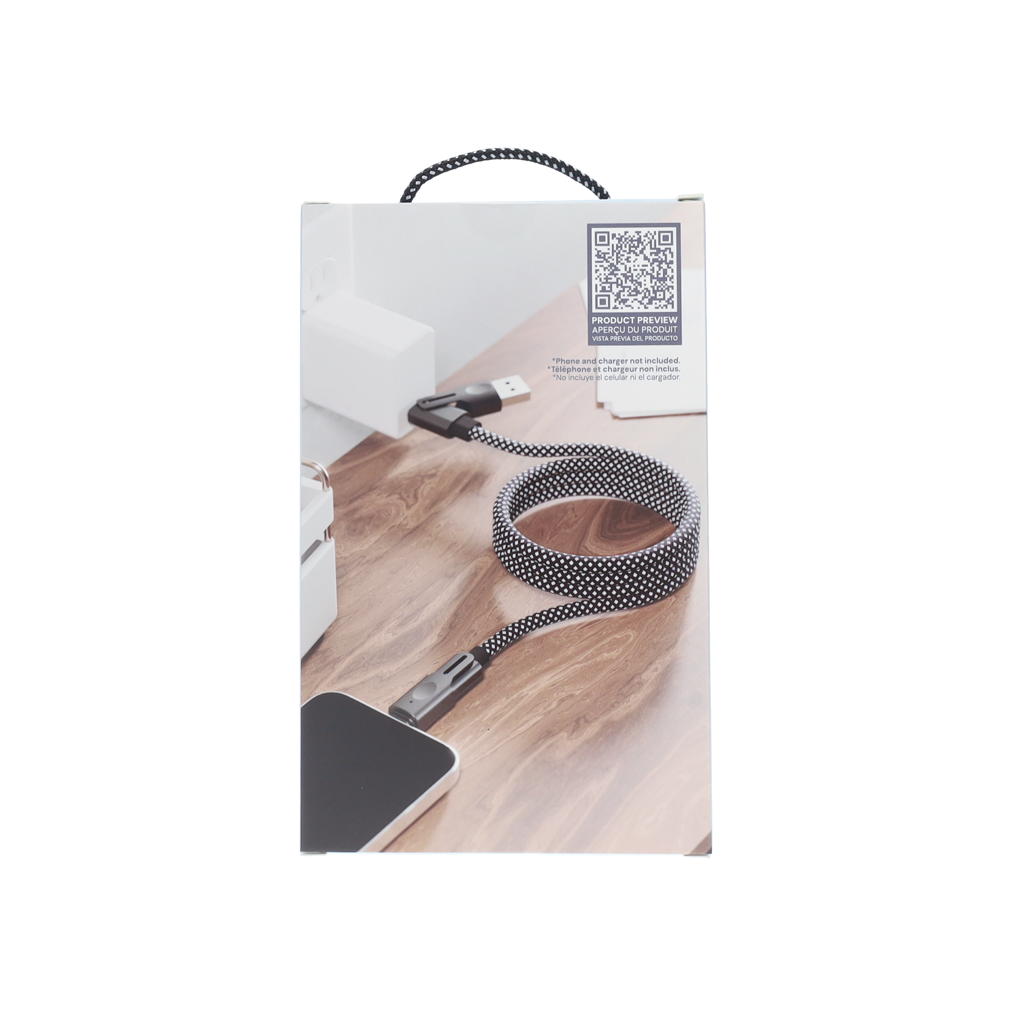 4 in 1 Magnetic Coiled Cable