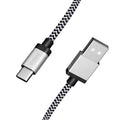 AMAZE 7FT USB-A TO USB-C Premium Braided Cable image 0