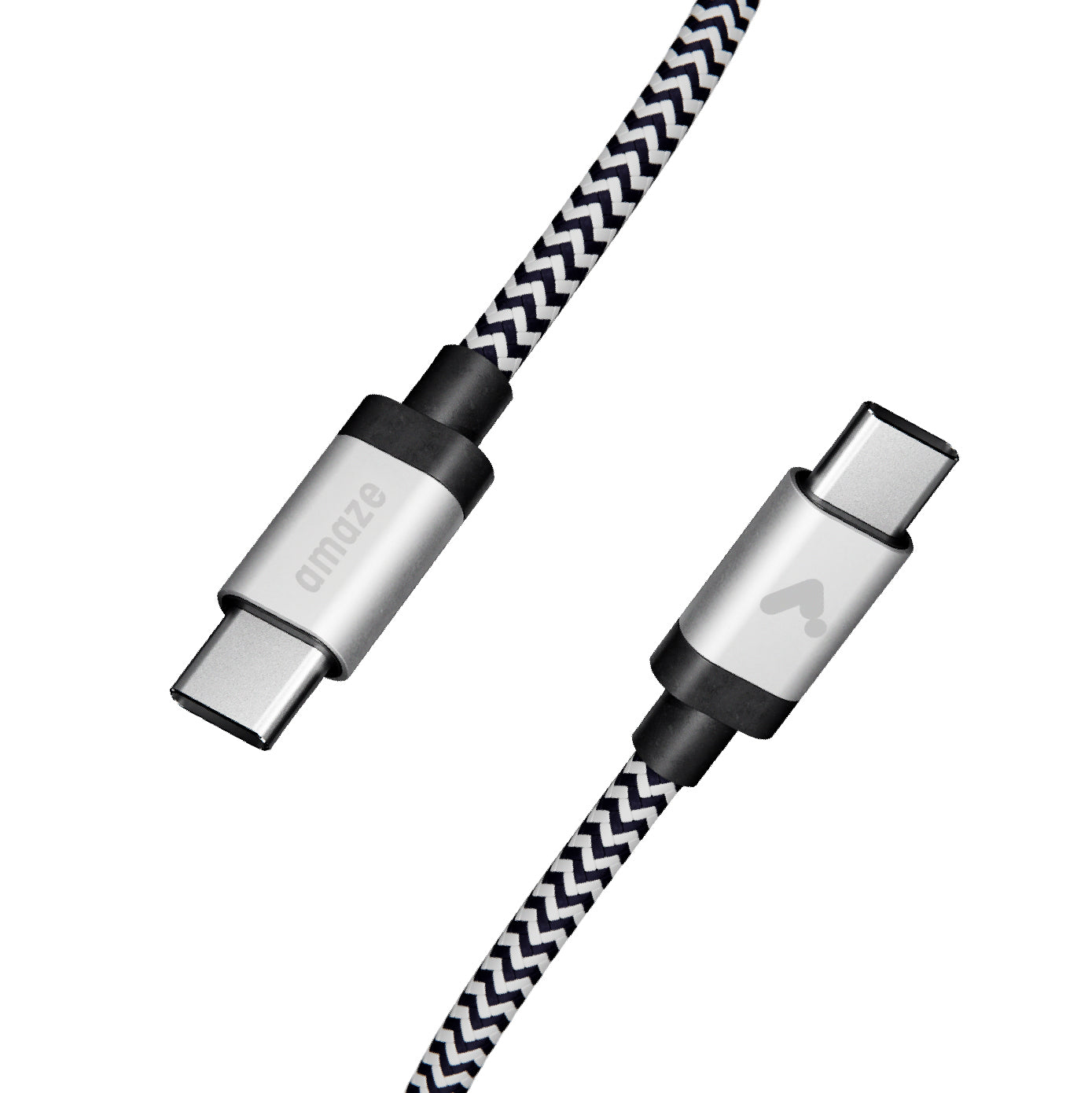 AMAZE 7FT USB-C TO USB-C Premium Braided Cable image 0