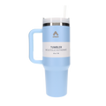 Amaze Tumbler with Reusable Straw (1L) - Black, White, Blue, Pink image 4