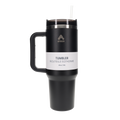 Amaze Tumbler with Reusable Straw (1L) - Black, White, Blue, Pink image 0