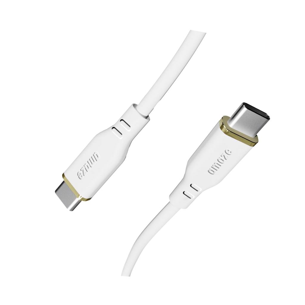 Amaze 4FT USB-C to USB-C White Cable image 0