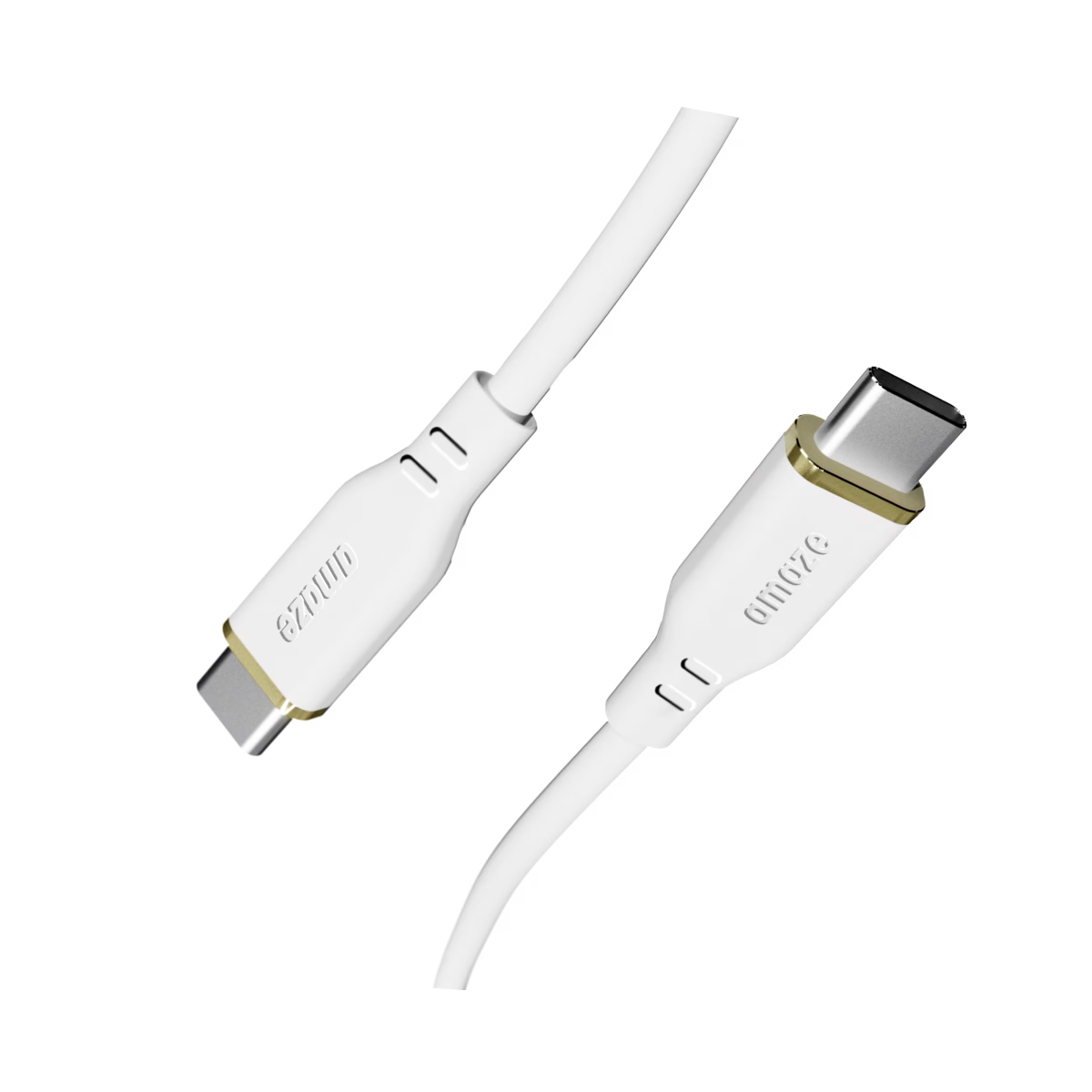 Amaze 4FT USB-C to USB-C White Cable image 0