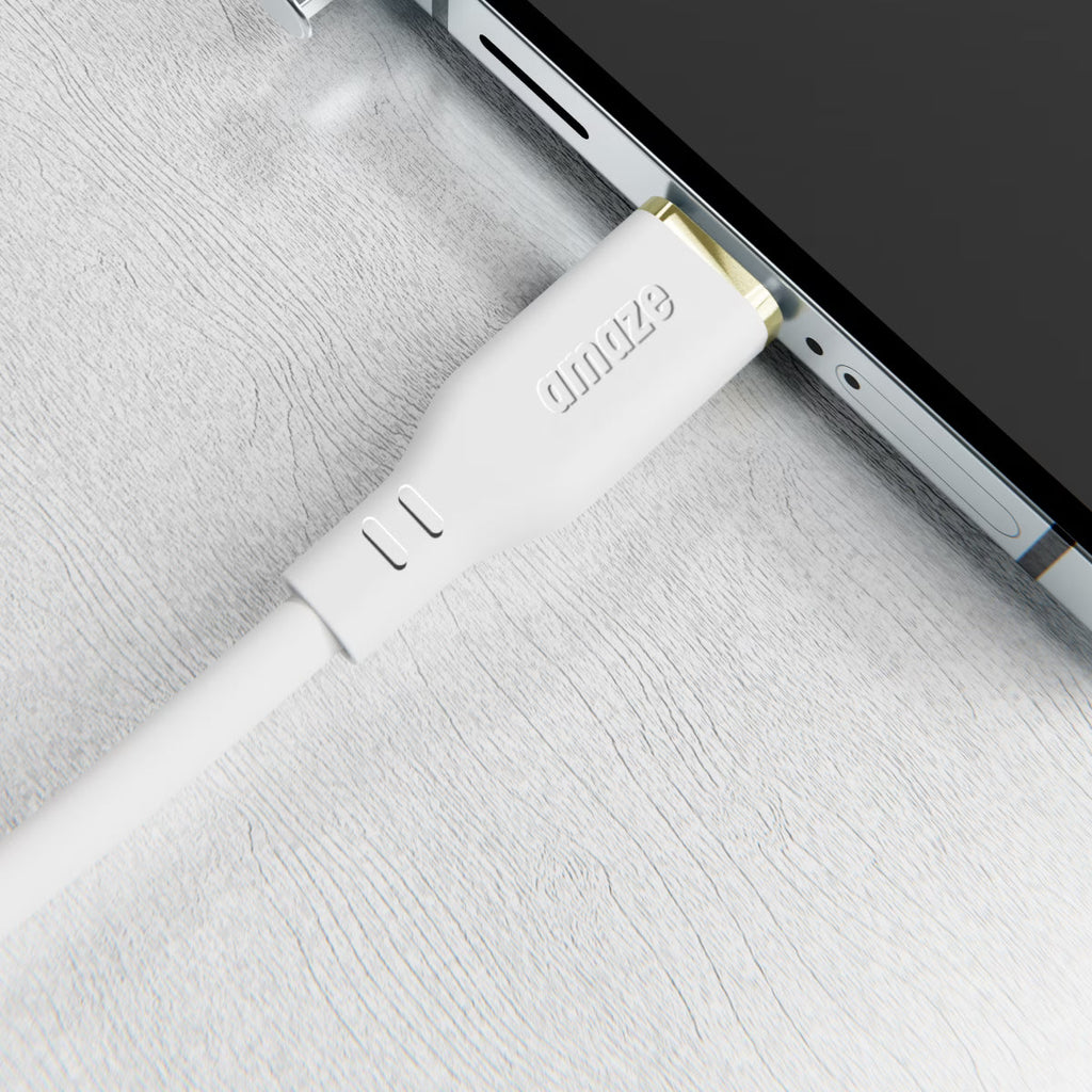 Amaze 4FT USB-C to Lightning White Cable image 2