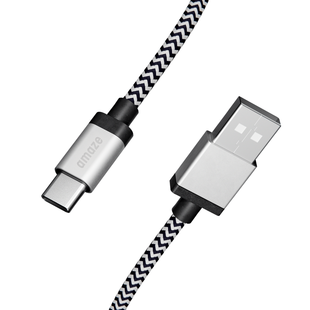 10 ft USB-A TO USB-C Premium Braided Cable