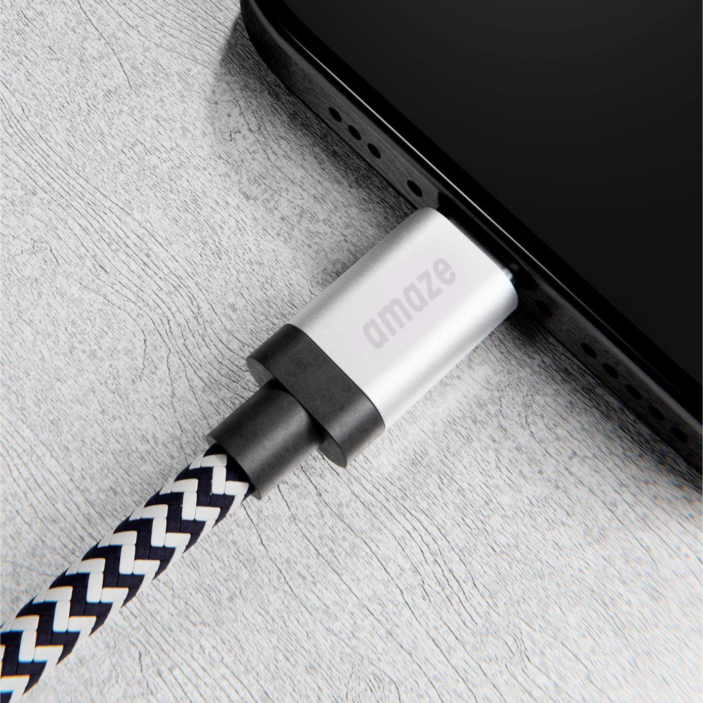 10 ft USB-A TO USB-C Premium Braided Cable