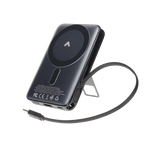 10,000 mAh Powerbank with Built-In Cable