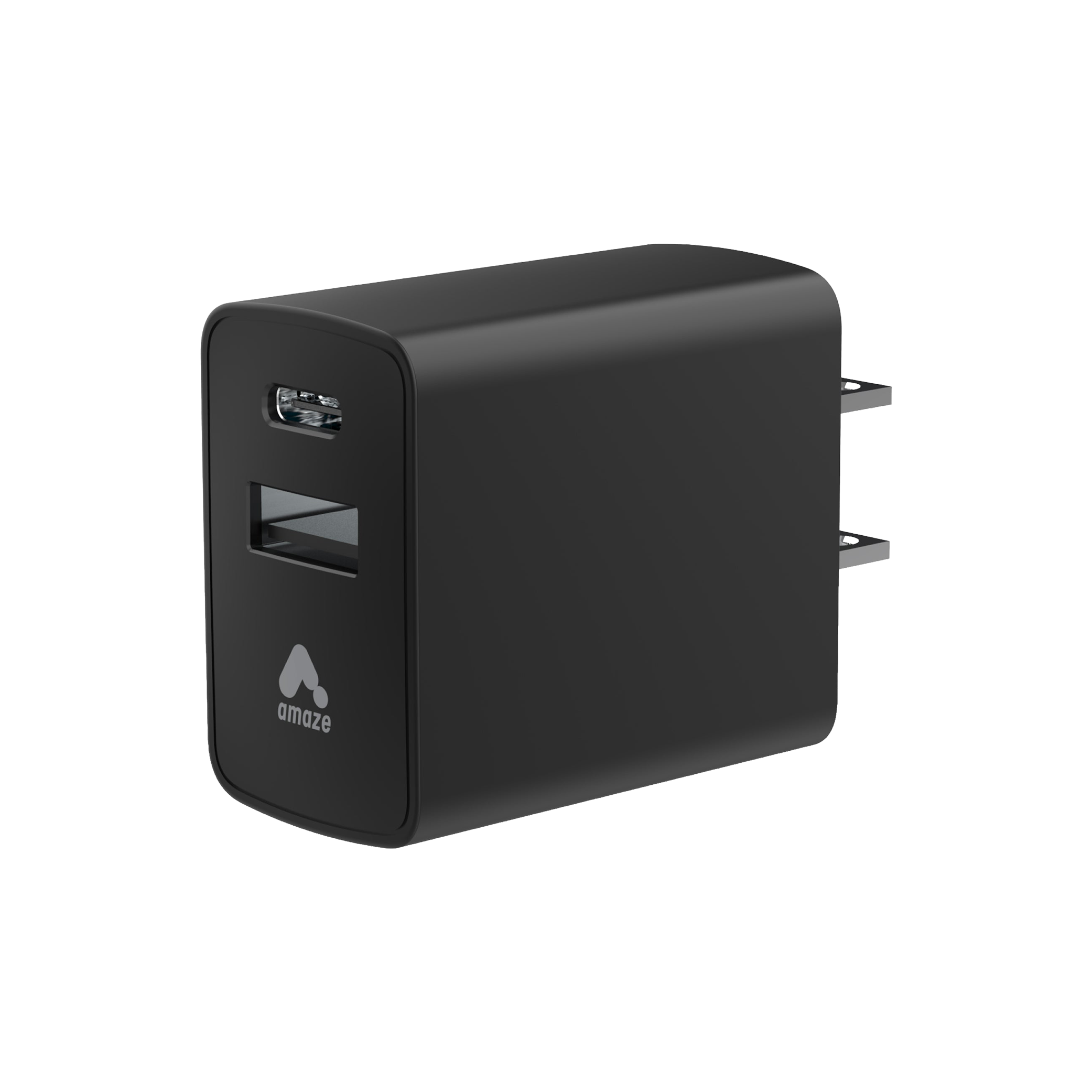 Dual Port PD Wall Charger - USB-A & USB-C