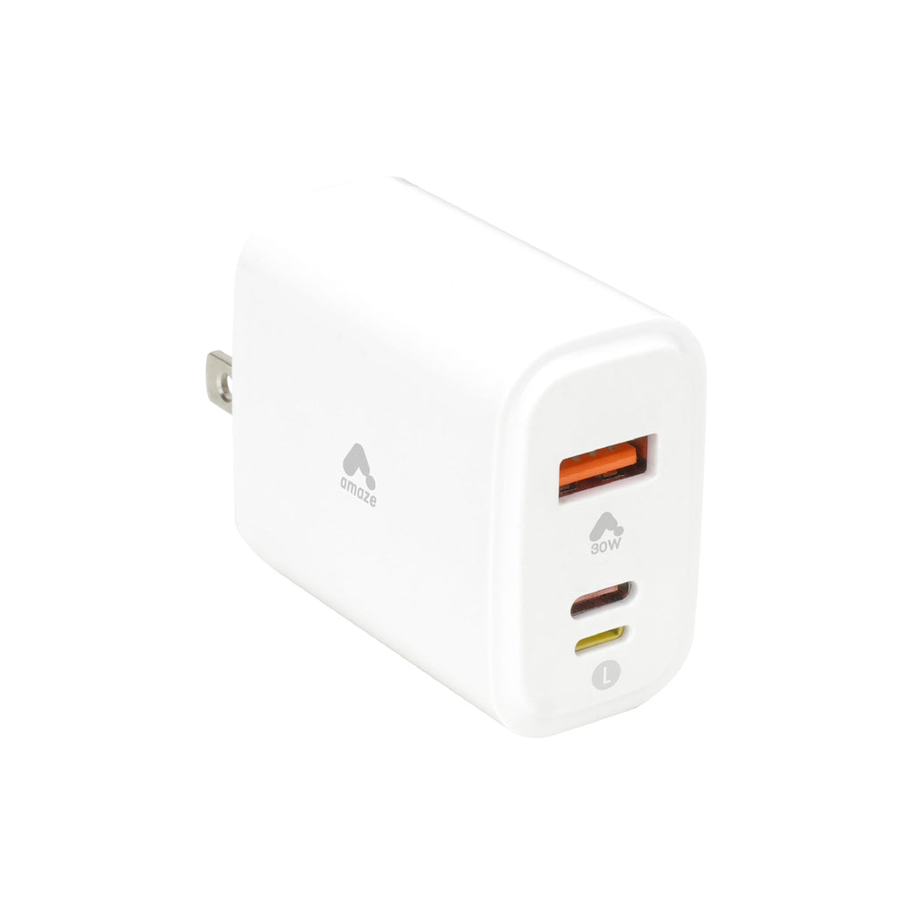 30W 3-Port PD Wall Charger