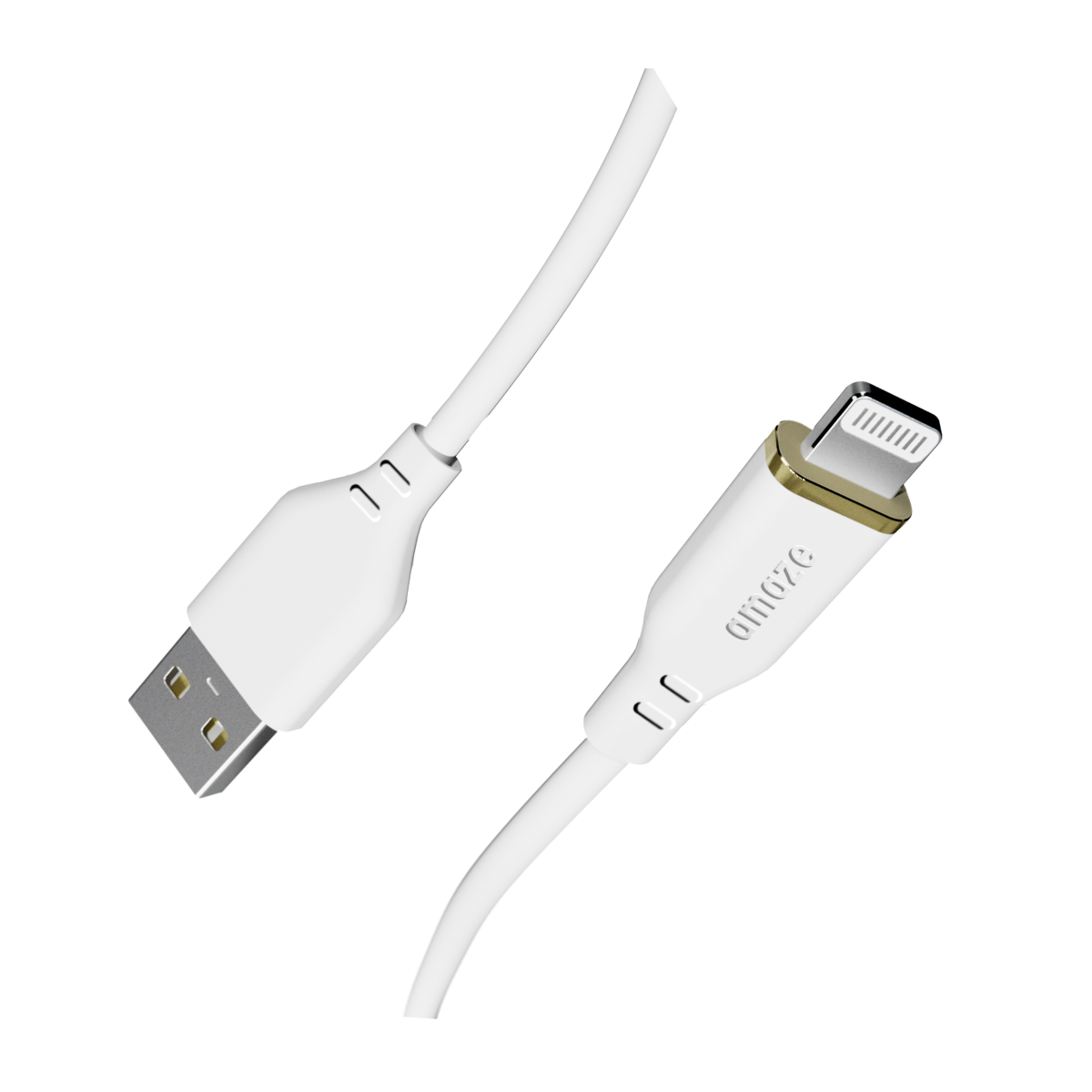 Amaze 4FT USB-A to Lightning White Cable
