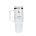 Amaze Tumbler with Reusable Straw (1L) - Black, White, Blue, Pink image 2