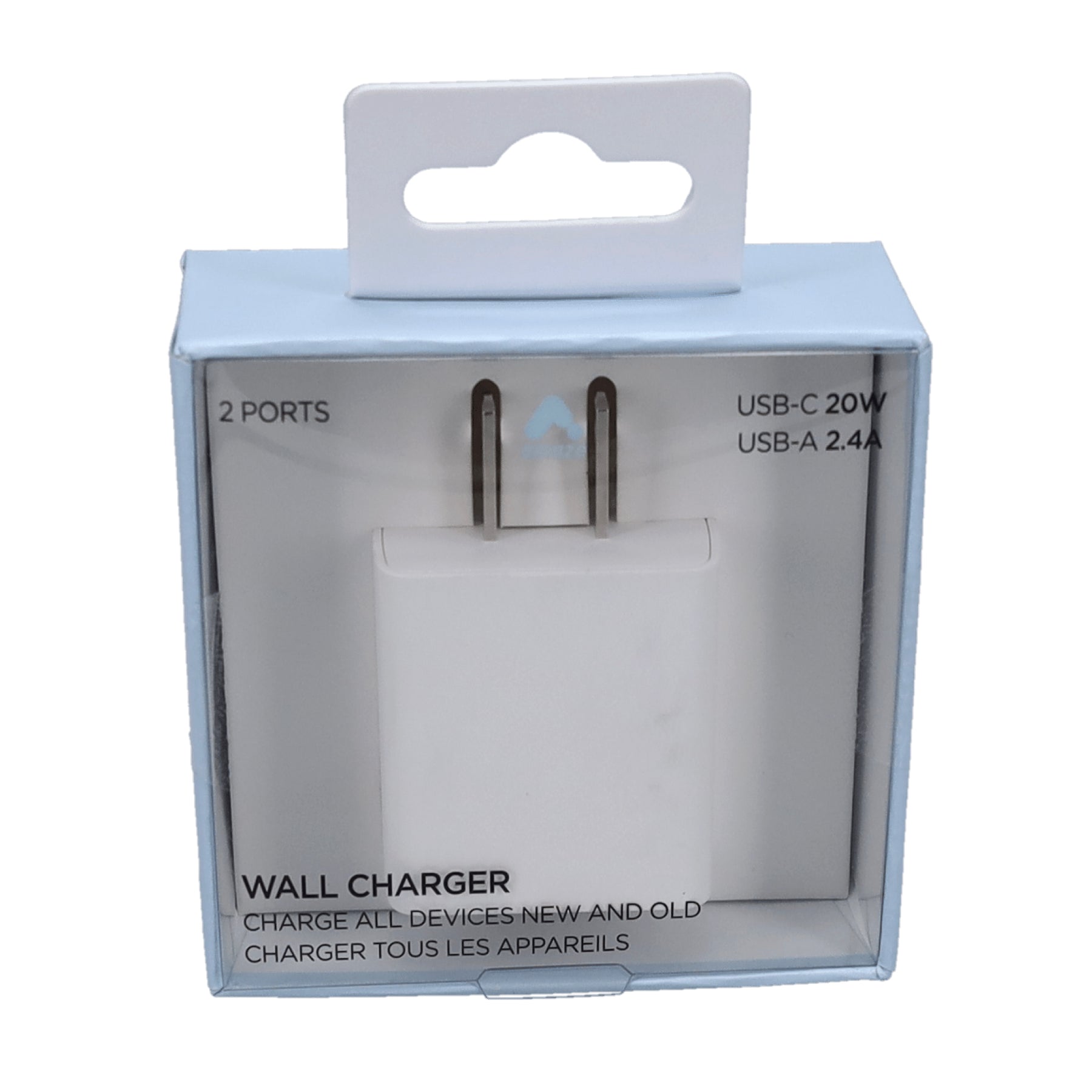 Amaze Dual Port PD Wall Charger - USB-A & USB-C image 2