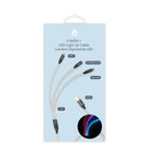 Amaze 4FT 3 in 1 LED Light Up Cable (RGB Light) image 1