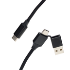 Amaze 5FT Dual Connector (USB-A & USB-C) High-Speed Charging Cable image 0