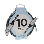 AMAZE 10FT USB-C TO USB-C Premium Braided Cable image 2