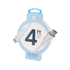 Amaze 4FT USB-C to USB-C White Cable image 1