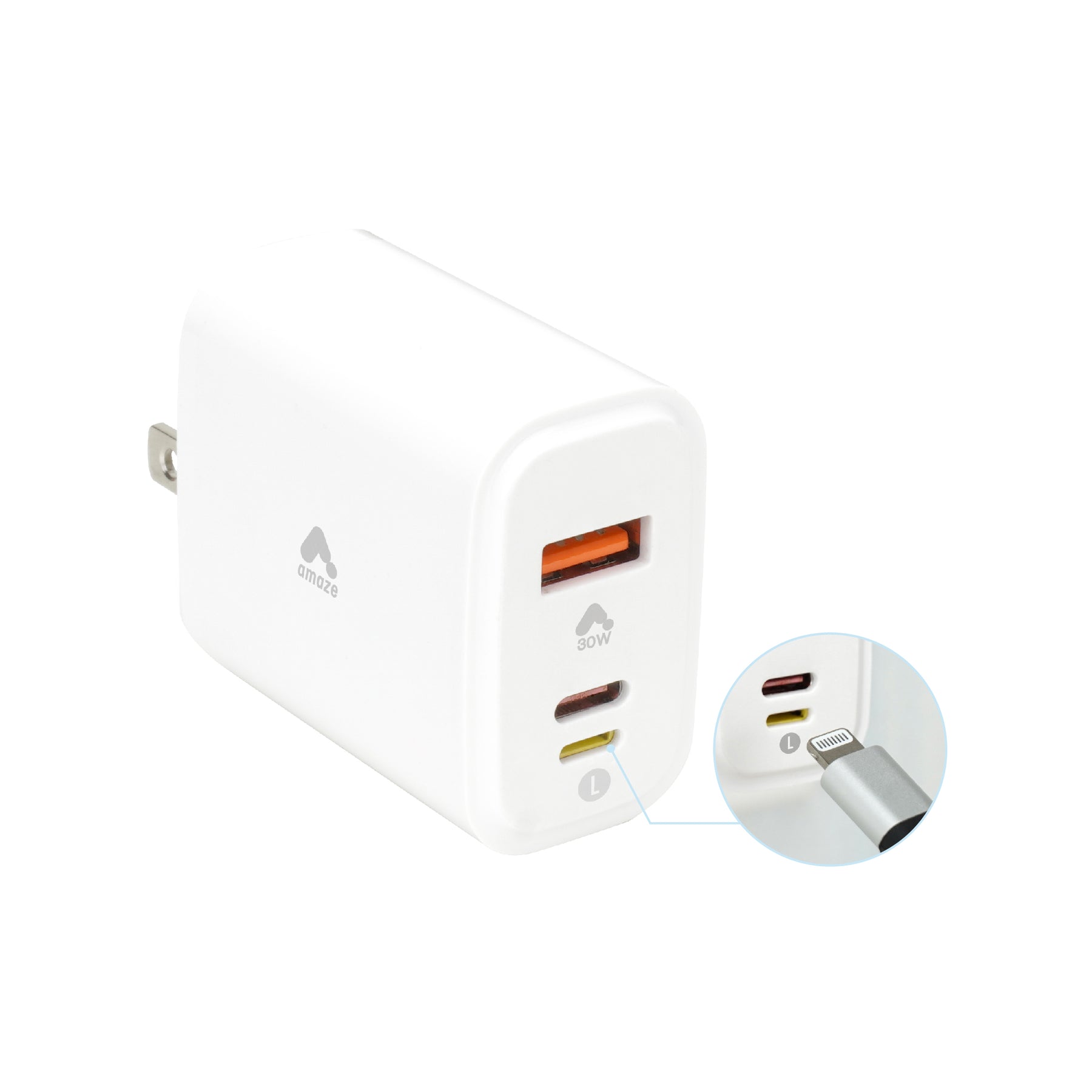 Amaze 3-Port PD Wall Charger image 1
