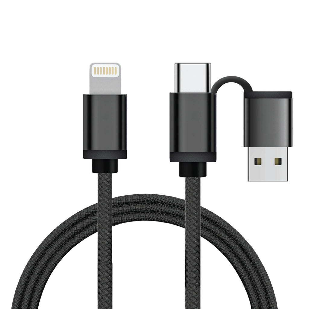 5FT. Dual Connector (USB-A & USB-C) High-speed Charging Cable