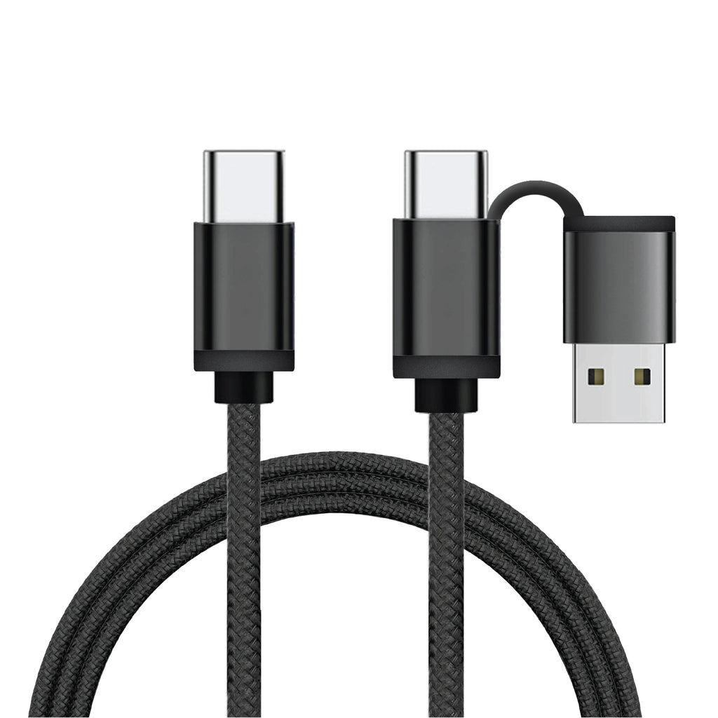 5FT. Dual Connector (USB-A & USB-C) High-speed Charging Cable